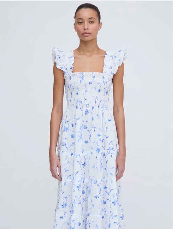 Hill House Home Dresses & Skirts - Hill House Home Ellie Nap Dress in Blue Botanical